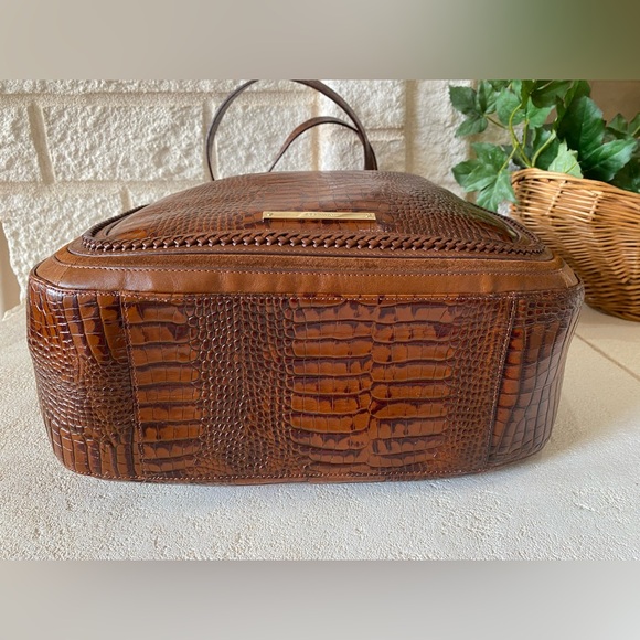 🚫SOLD🚫5⭐️Seller! Brahmin TOFFEE ROCKDALE THELMA X-L Shoulder Bag/Tote - Picture 15 of 16
